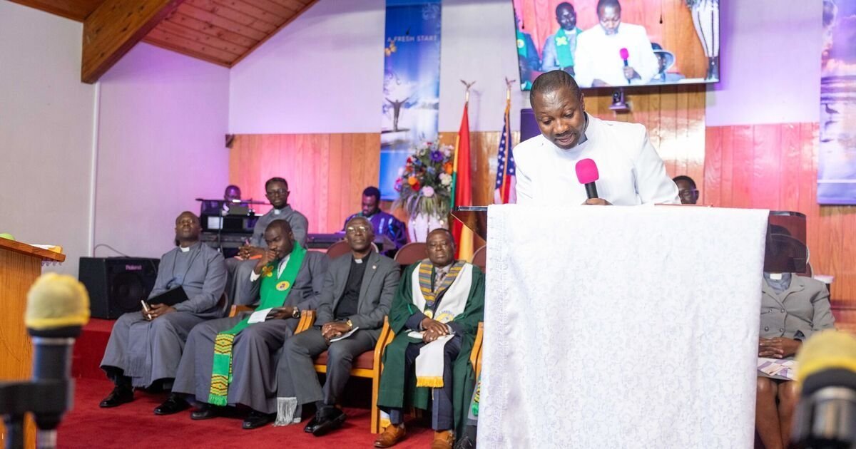 Cover photo from Rev. Dr. and Mrs Cobinna